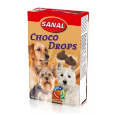 SANAL Choco Drops, 125g - šokolādes pilieni