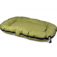 Duvo Plus Cushion Oval Siesta Olive Green, 120*80*10cm - guļvieta