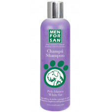 MEN FOR SAN White Fur Shampoo Dog, 300ml - šampūns suņiem ar baltiem un gaišiem kažokiem