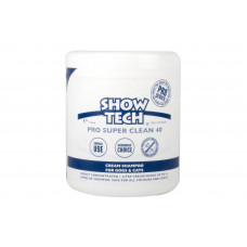 Show Tech Pro Super Clean 40, 1 L - koncentrēts (41:1) krēmveida universāls šampūns