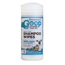 Groomer's Goop Shampoo Wipes 40gb  - mazgājošas salvetes
