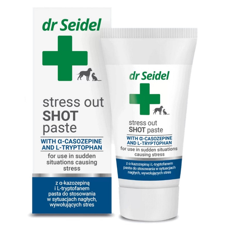 Dr.Seidel Stress Out Shot Paste, 30ml - nomierinoša pasta lietošanai ārkārtas stresa situācijās