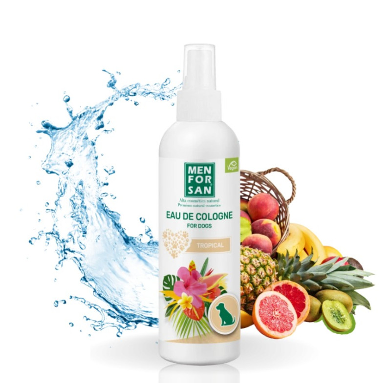Men For San Tropical Eau De Cologne, 125ml - odekolons ar tropisko augļu aromātu
