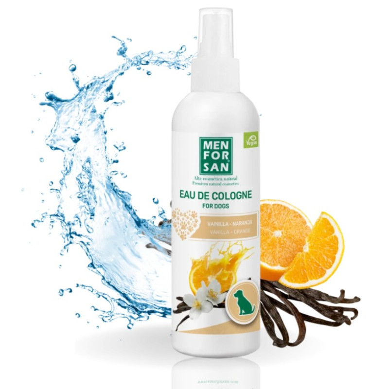 Men For San Vanilla and Orange Eau De Cologne, 125ml - odekolons ar vaniļas un apelsīnu aromātu