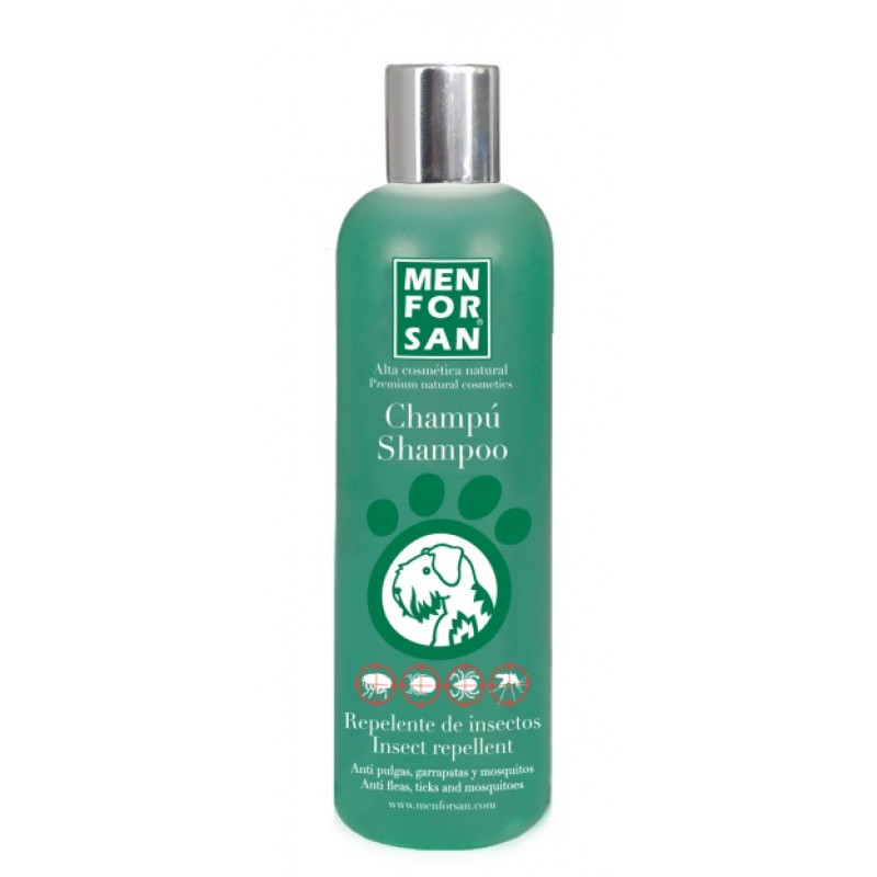 MEN FOR SAN Insect Repellent Shampoo Dog, 300ml - pretparazītu šampūns kaķiem