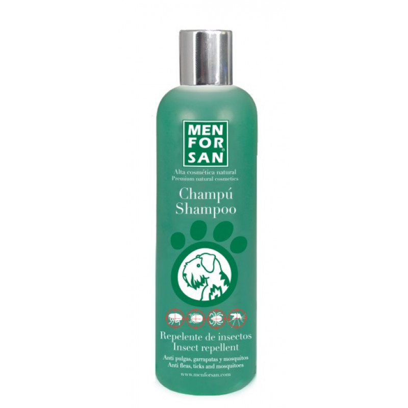 Men For San Insect Repellent Shampoo Dog, 300ml - pretparazītu šampūns suņiem