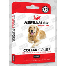 HERBA MAX Dimeticone Dog Collar, 75cm - pretparazītu kaklasiksna suņiem