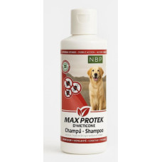 Max Pro Tek Dog Shampoo, 200ml - dubultās iedarbības pretparazītu šampūns suņiem