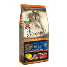 Primordial Adult Lamb&Tuna, 12kg - BEZGRAUDU sausā barība ar jēru un tunci pieaugušiem suņiem