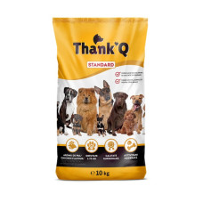 ThankQ Dog Standart Chicken, 10kg - sausā barība ar vistu pieaugušiem suņiem