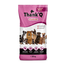 ThankQ Dog Standart Lamb, 20kg - sausā barība ar jēru pieaugušiem suņiem