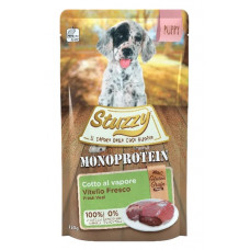 Stuzzy Monoprotein Grainfree Fresh Veal Puppy, 150g - bezgraudu sautēta svaiga teļa gaļa kucēniem