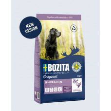 Bozita Original Senior & Vital, 3kg - bezkviešu sausā barība veciem suņiem