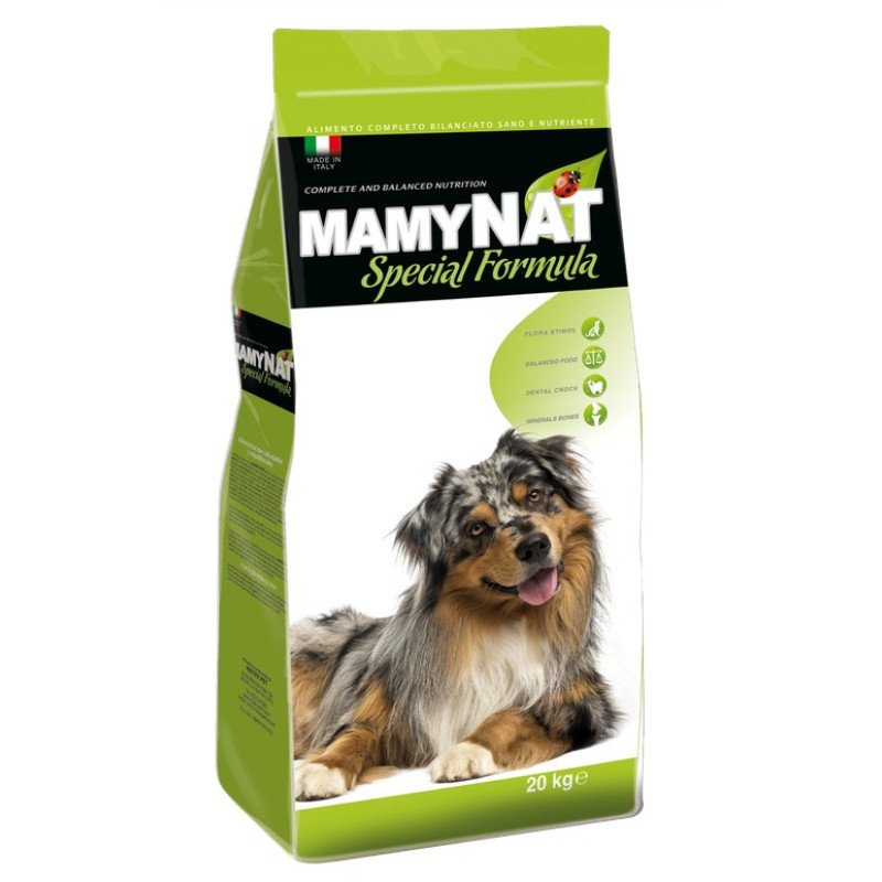 MamyNat Dog Adult Plus, 20kg - sausā barība ar liellopu un vistu pieaugušiem suņiem