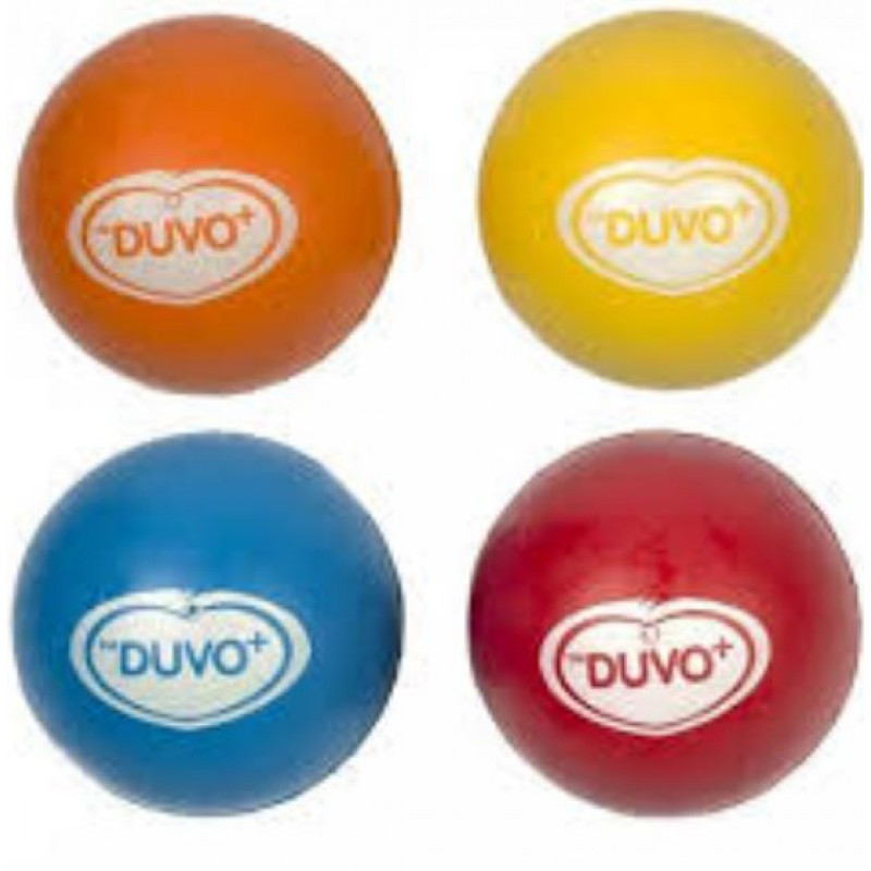 Duvo Plus Rubber Bouncy Ball, 6,5cm - cietās gumijas bumba