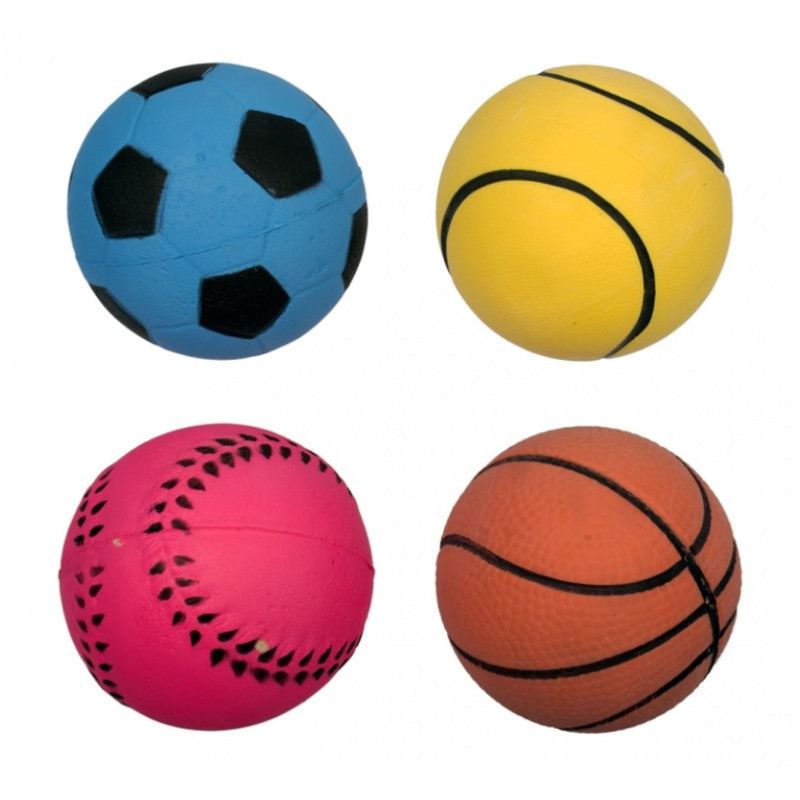 Duvo Plus Neon Ball, 6cm - putu gumijas bumba