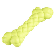 Duvo Plus Rubber bubble bone Squeak Green, 16,6cm - gumijas kauls ar pīkstuli