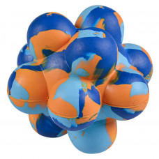 Duvo Plus Multicolour Bubble Ball M, 8,7cm - gumijas bumbiņa ar zvaniņu