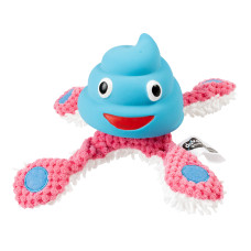 Duvo Plus Plush & Latex Octopus Blue, 22cm - pīkstošs astoņkājis ar pildījumu