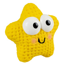Duvo Plus Latex Star Yellow, 11cm - lateksa pīkstoša jūras zvaigzne