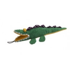 Amber Crown, Crocodile Plush, 38cm - рlīša krokodils ar pīkstuli