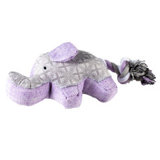 Duvo Plus Plush Elephant Retro Grey, 24cm - plīša zilonis ar pīkstuli