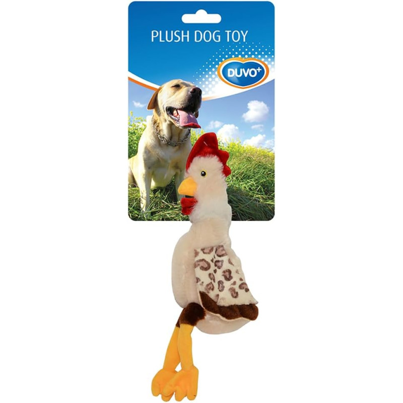 Duvo Plus Pluch Chicken, 35cm - plīša vista ar pīkstuli