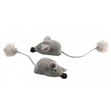 Duvo Plus Cushy mice with funny tail, 2gb - plīša garastainas peles