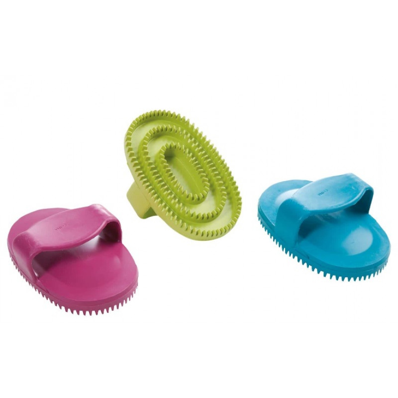 Flamingo Rubber Oval Brush Buddha, 13cm - gumijas suka