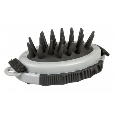 Duvo Plus Massage hand brush - masāžas gumijas birste