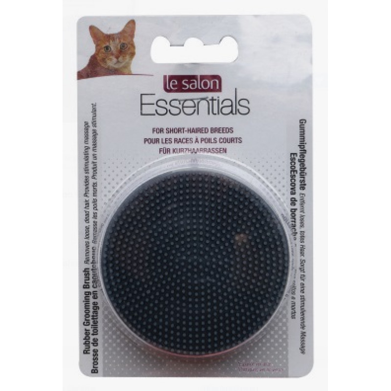 Le Salon Rubber Grooming Brush, 7,5cm - mīksta gumijas suka