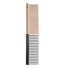 Ebi Noir metal comb light up coarse - daudzfunkcionāla rupjā ķemme 
