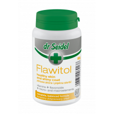 Dr.Seidel Flawitol Healthy Skin and Shiny Coat, 60tbl/96g - suņiem ādai un spalvai