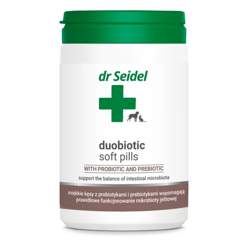 Dr.Seidel Duobiotic Soft Pills, 225g - mīkstas tabletes ar pro- un prebiotiķiem gremošanai