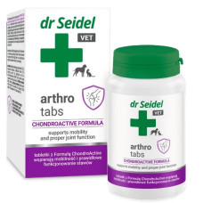 Dr.Seidel Vet Arthro Tabs, 80tbl/128g - locītavu kustīgumam un pareizai darbībai