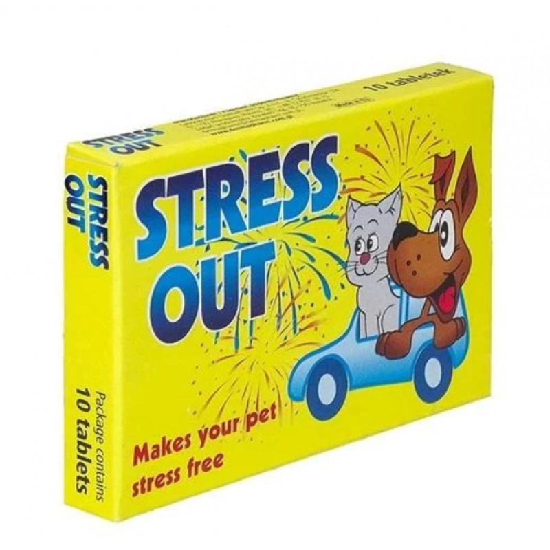 Stress Out, 10tbl - nomierinošs un stresu mazinošs līdzeklis (tabletes)