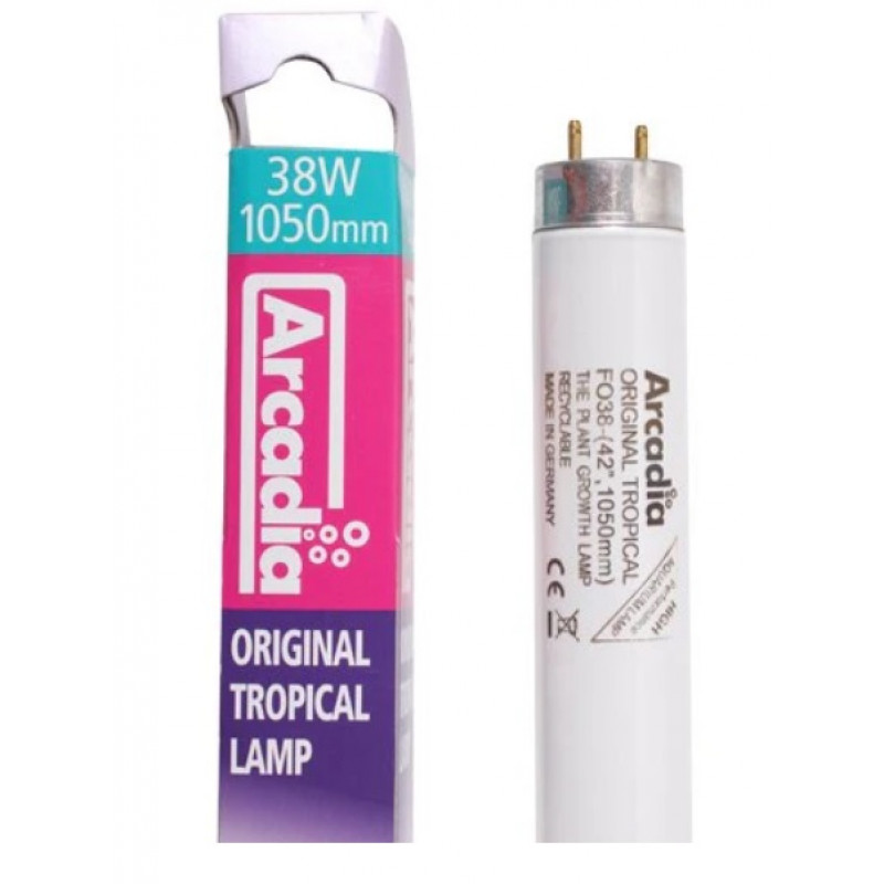 Arcadia Fresh Water Lamp T8 / 25W / 750mm – dienas gaismas luminiscences lampa, pastiprina zivju dabīgās krāsas, stimulē augu augšanu