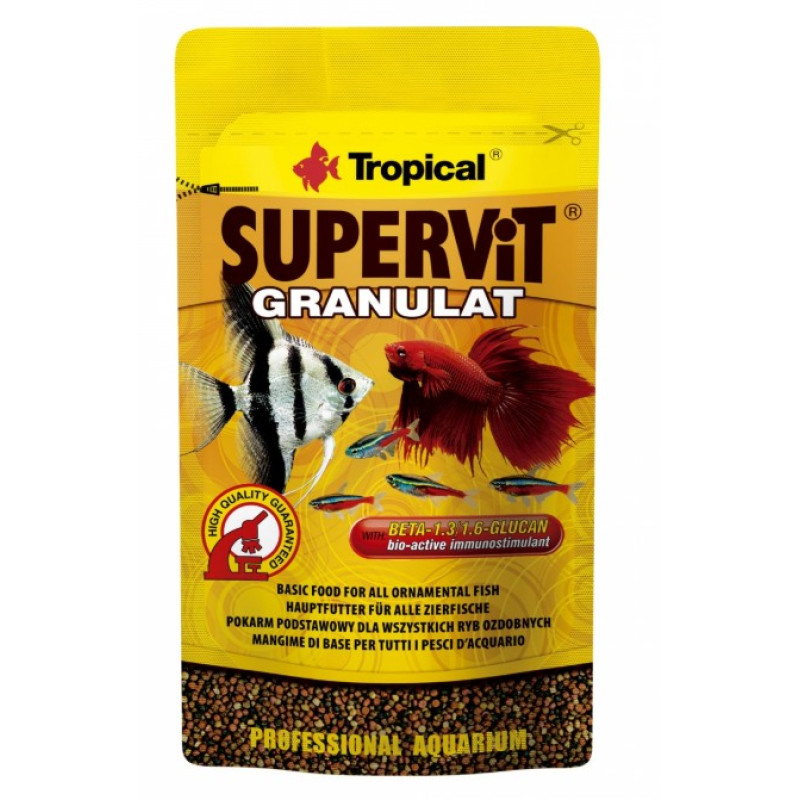 Tropical Supervit Granulat, 100ml/55g - granulas visām zivīm