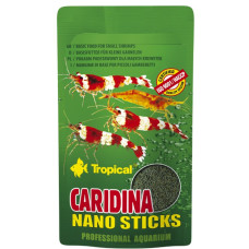 Tropical Caridina Nano Sticks, 10g - barība garnelēm un vežveidīgajiem