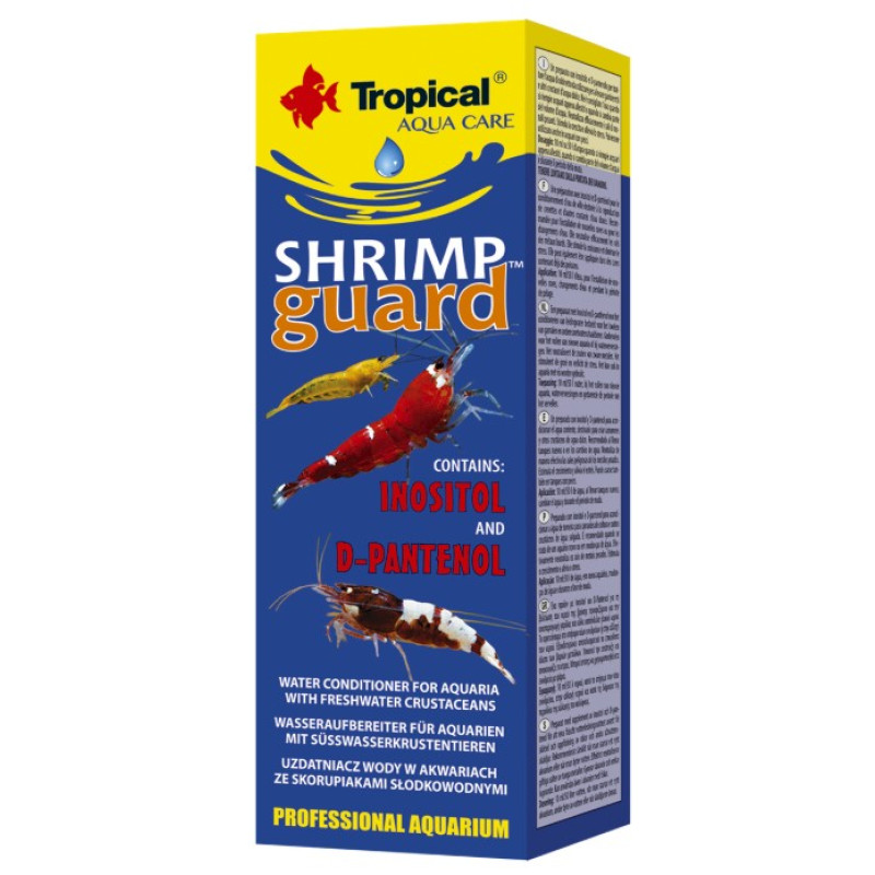 Tropical Shrimp Guard, 30ml - kondicionieris ūdens sagatavošanai akvārijos ar vežveidīgajiem