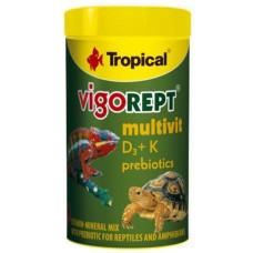 Tropical Vigorept Multivit, 100ml/70g - minerālu-vitamīnu maisījums ar prebiotiku rāpuļiem un abiniekiem
