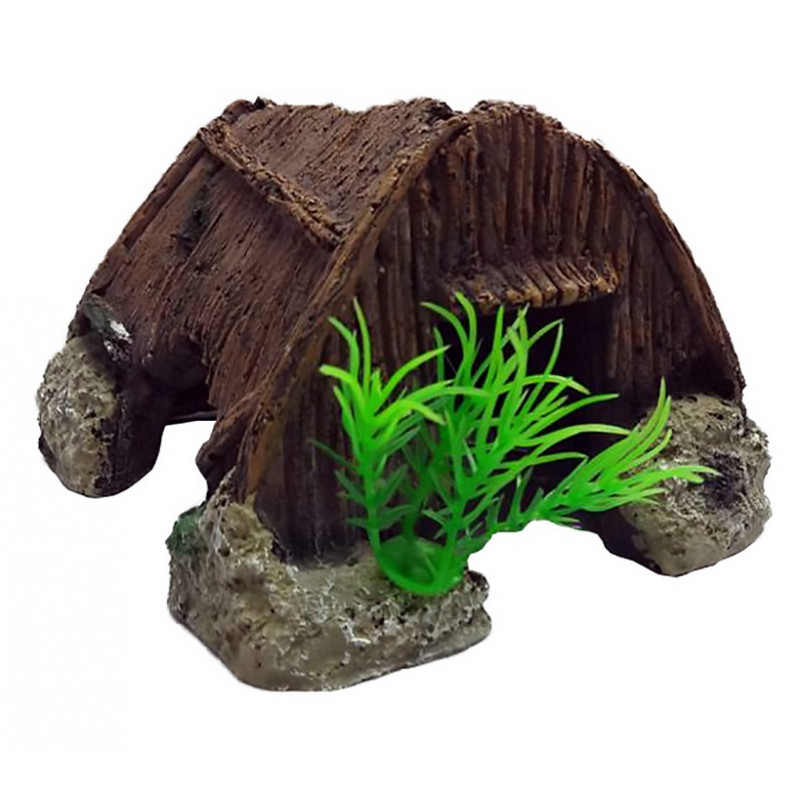 Duvo Plus Decoration house 17,5*14*10cm - dekors akvārijam un terārijam
