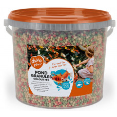 Duvo Plus Pond Granules Colour Mix, 10L - peldošās granulas visām dīķu zivīm