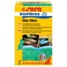 Sera Biofibres Fine, 40g - smalkas šķiedras sākotnējai ūdens attīrīšanai; nārstam un mazuļiem